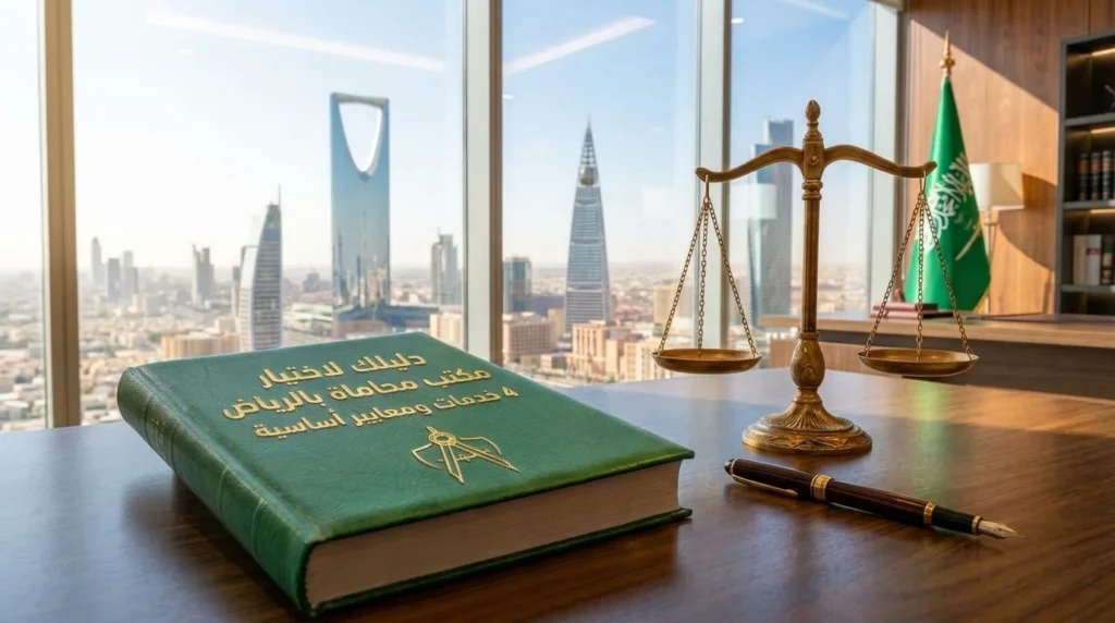 دليلك لاختيار مكتب محاماة بالرياض | 4 خدمات ومعايير أساسية