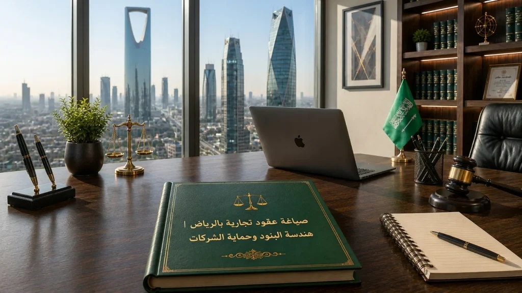 صياغة عقود تجارية بالرياض | هندسة البنود وحماية الشركات