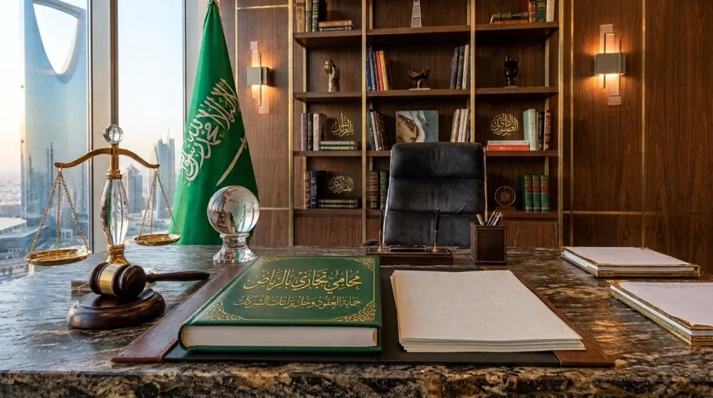 محامي تجاري بالرياض | حماية العقود وحل نزاعات الشركات